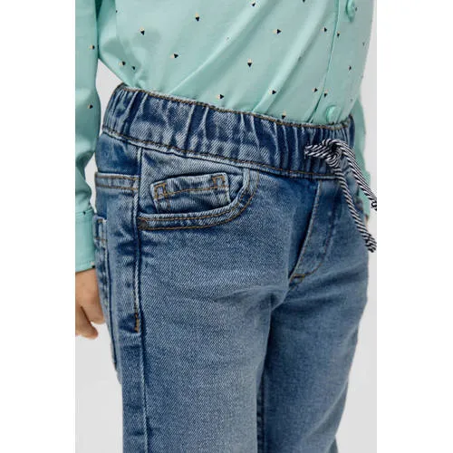S.Oliver waist regular fit jeans medium blue denim, foto 4