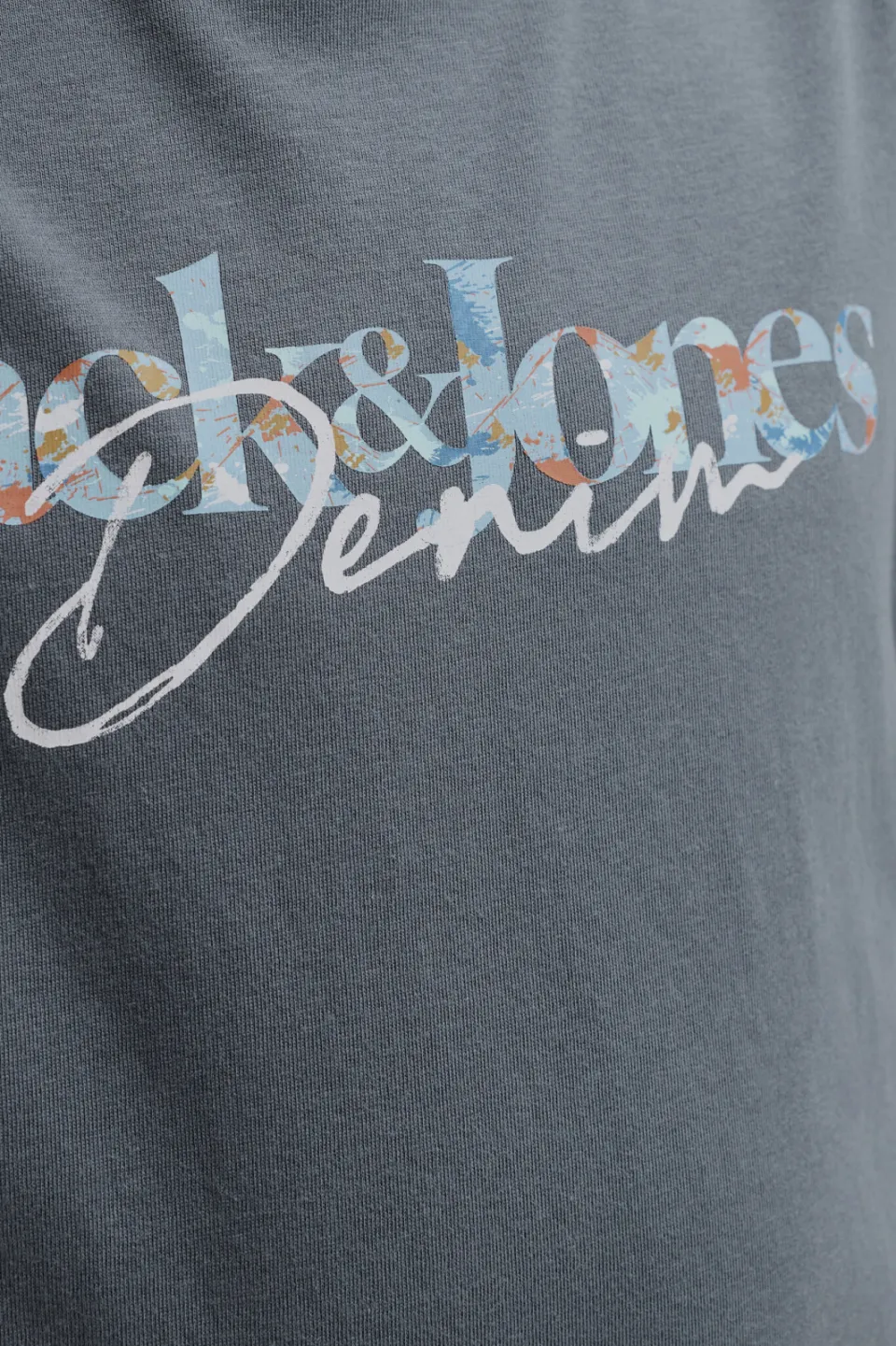 Jack & Jones t-shirt met logoprint grijs, foto 5