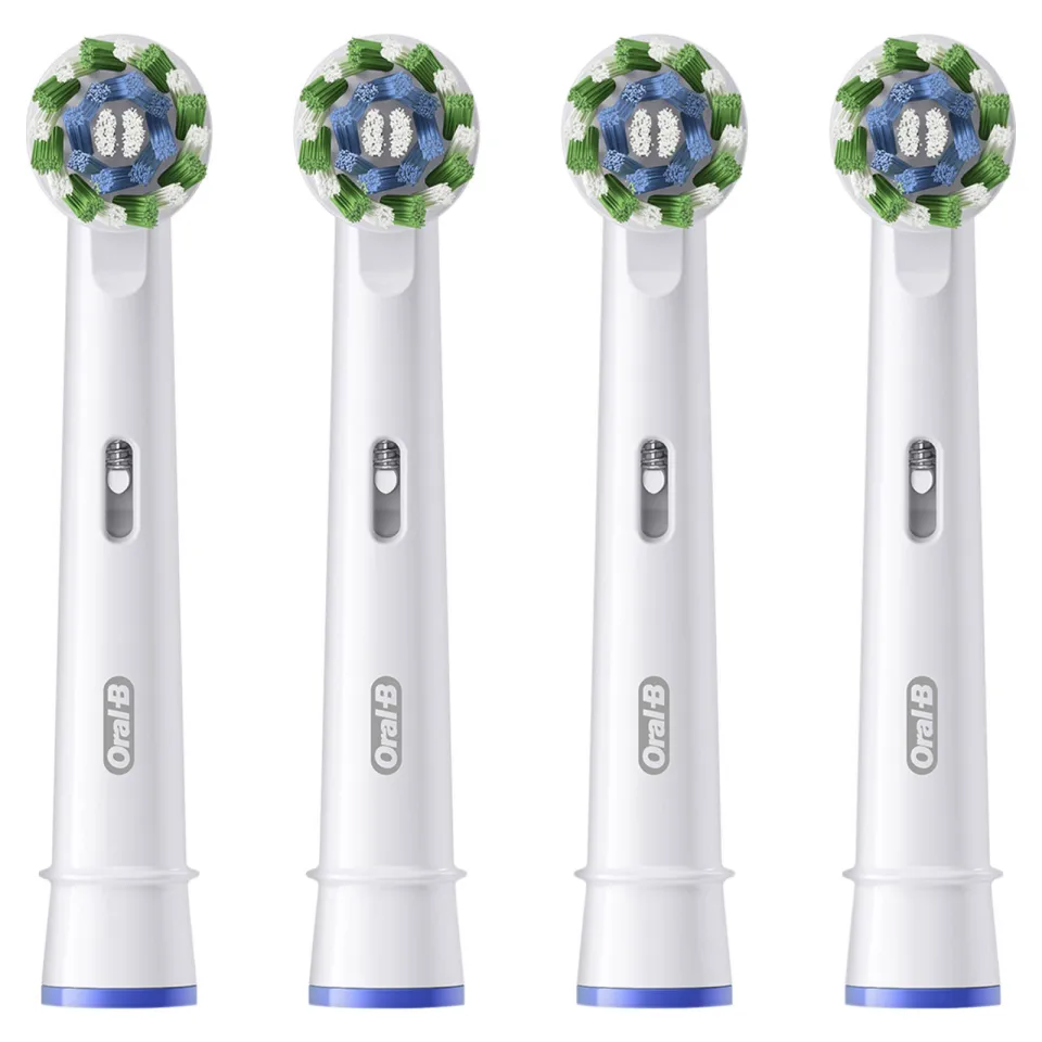 Oral-B Pro Cross Action opzetborstels - wit - 4 stuks, foto 2