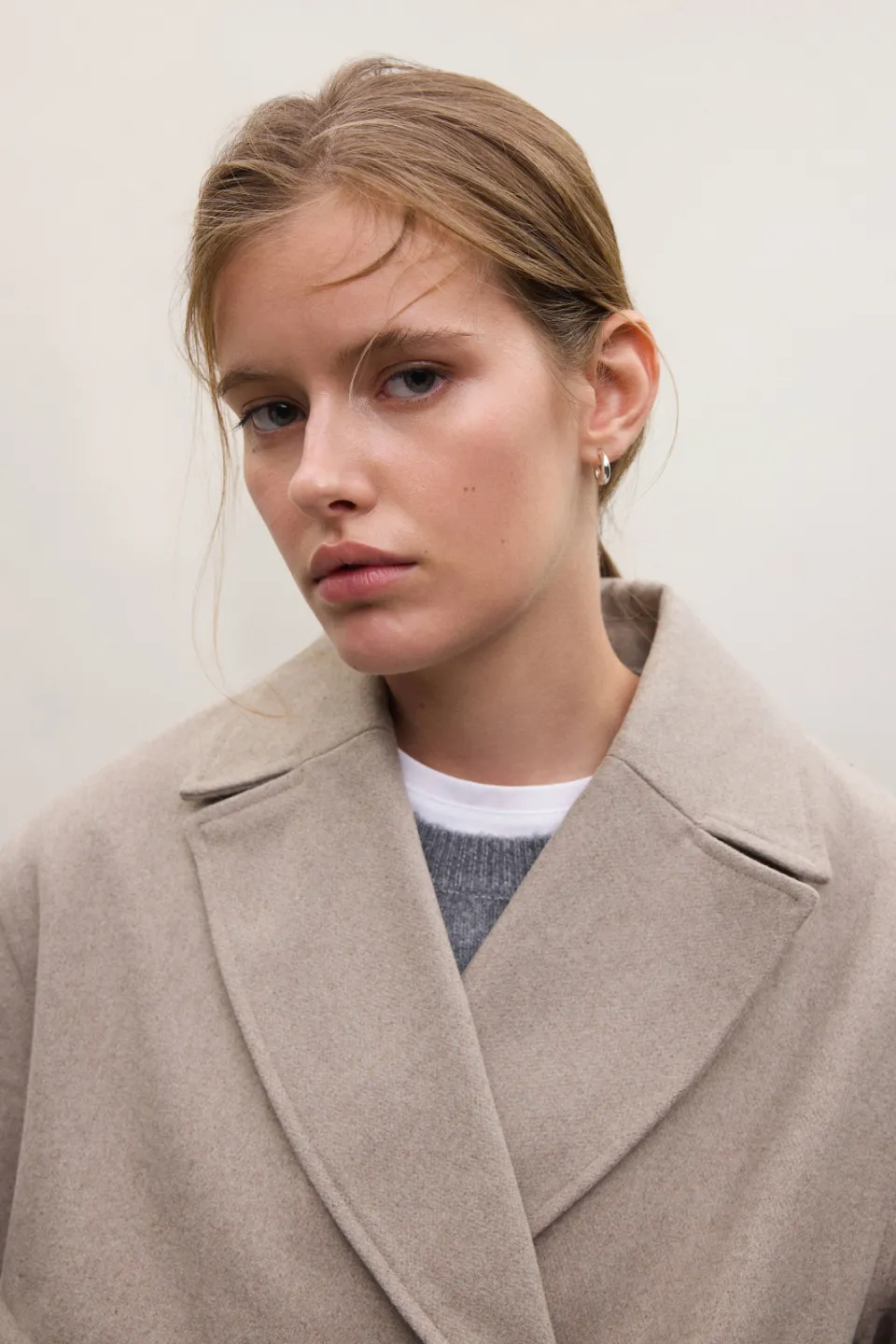 Mango Teen trenchcoat lichtbruin, foto 3