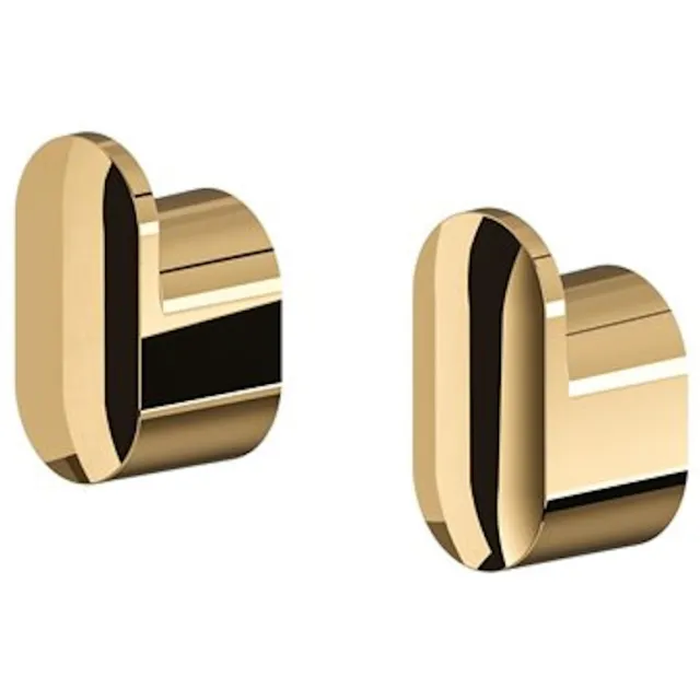 Tiger Handdoekhaak Klein Tiger Cooper Goud (2 Stuks)