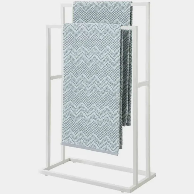 Handdoekrek Sealskin Carre 48x78.5x24cm Vrijstaand Mat Wit