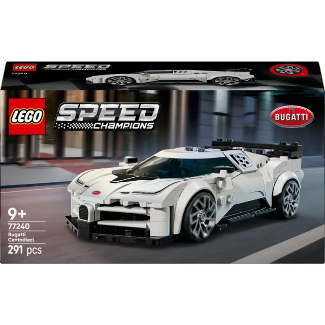 Lego Speed Champions - Bugatti Centodieci hyper sportauto Constructiespeelgoed