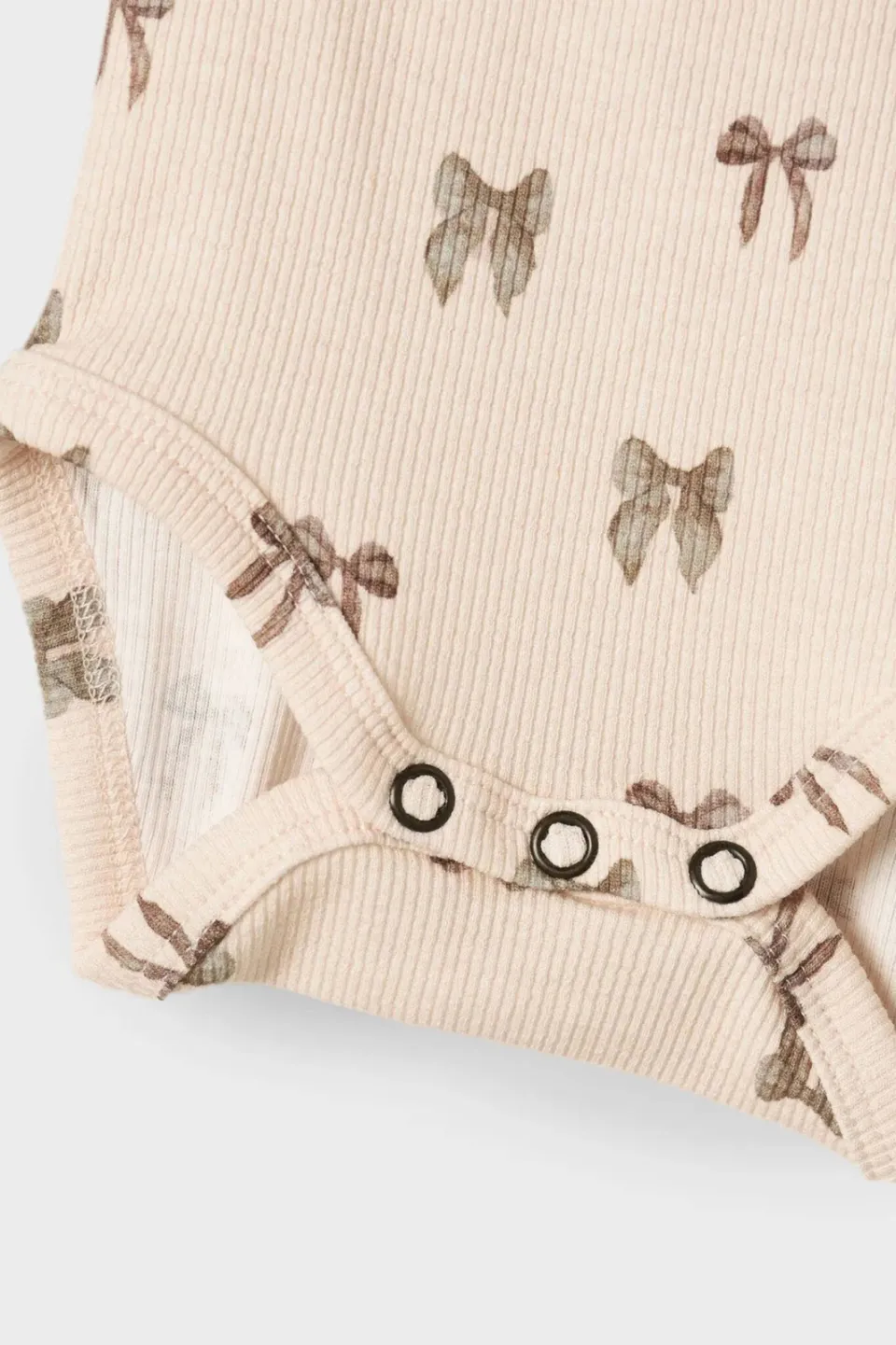 Lil' Atelier BABY romper met all over print zalmroze, foto 5