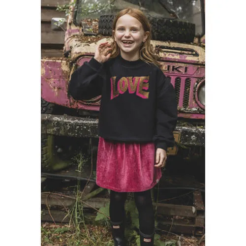 LOOXS little sweater zwart, foto 5