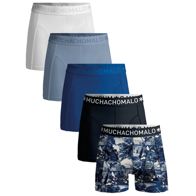 Muchachomalo Heren 5-pack Boxershorts Veelkleurig