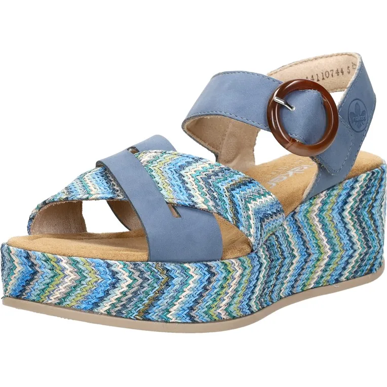 Rieker sandalen blauw, foto 3