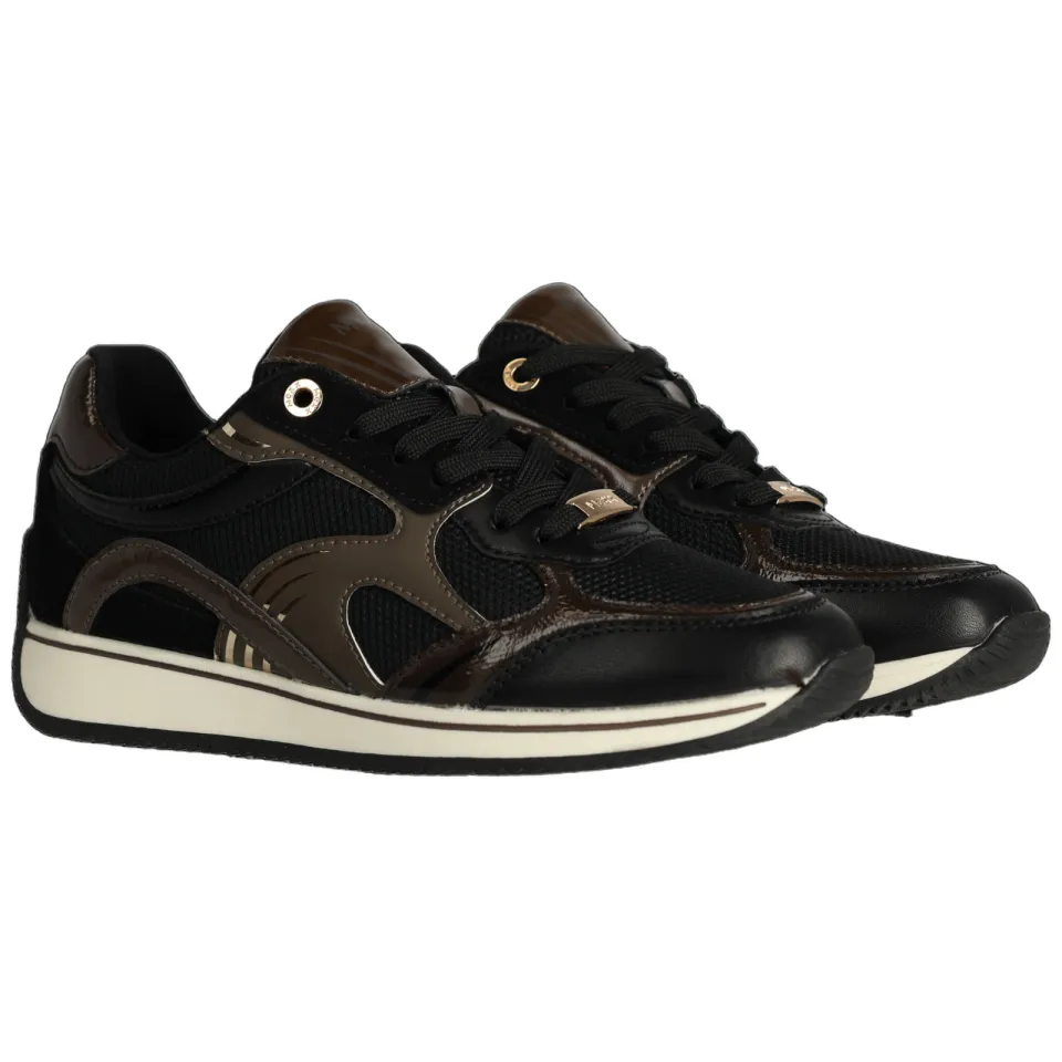 Mexx Tansa Summer sneakers - zwart/bruin, foto 5