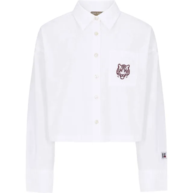 Like Flo Young rechtvallende blouse wit, foto 2