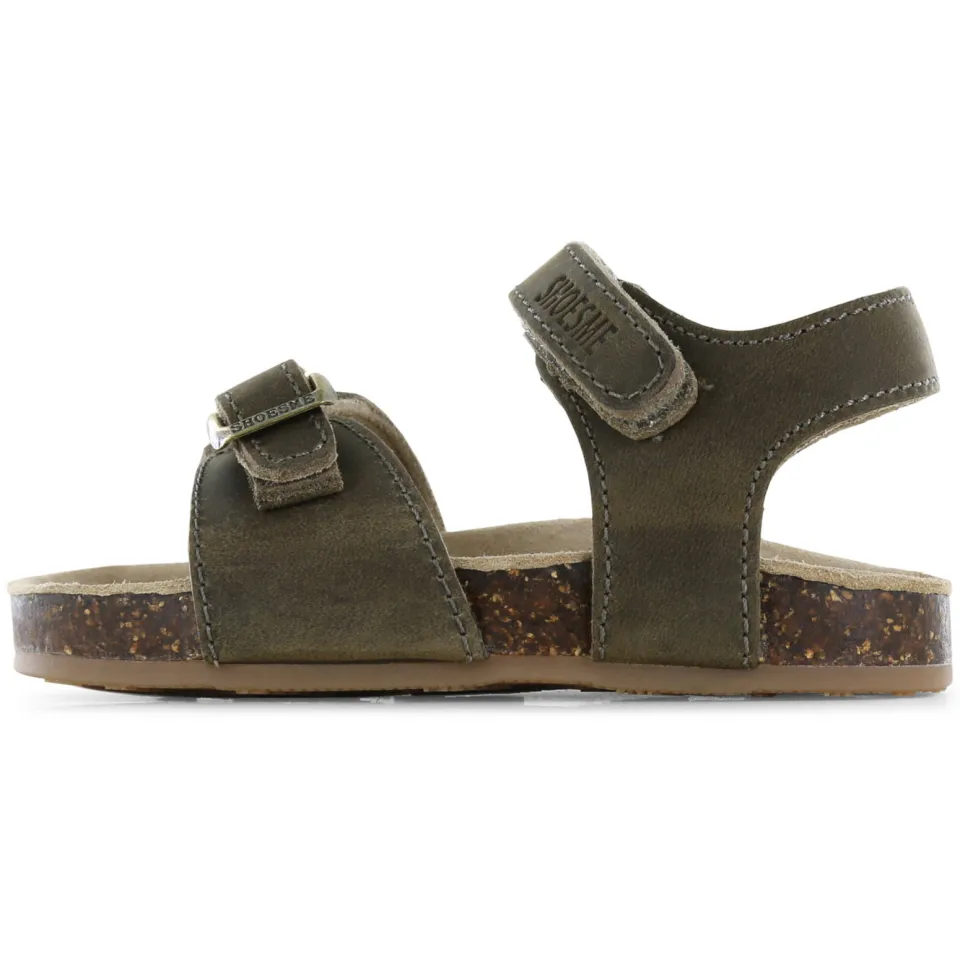 Shoesme leren sandaal kaki, foto 5