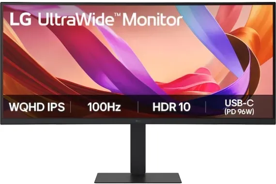 Lg 34" UltraWide 34U650A-B Gaming Curved - WQHD