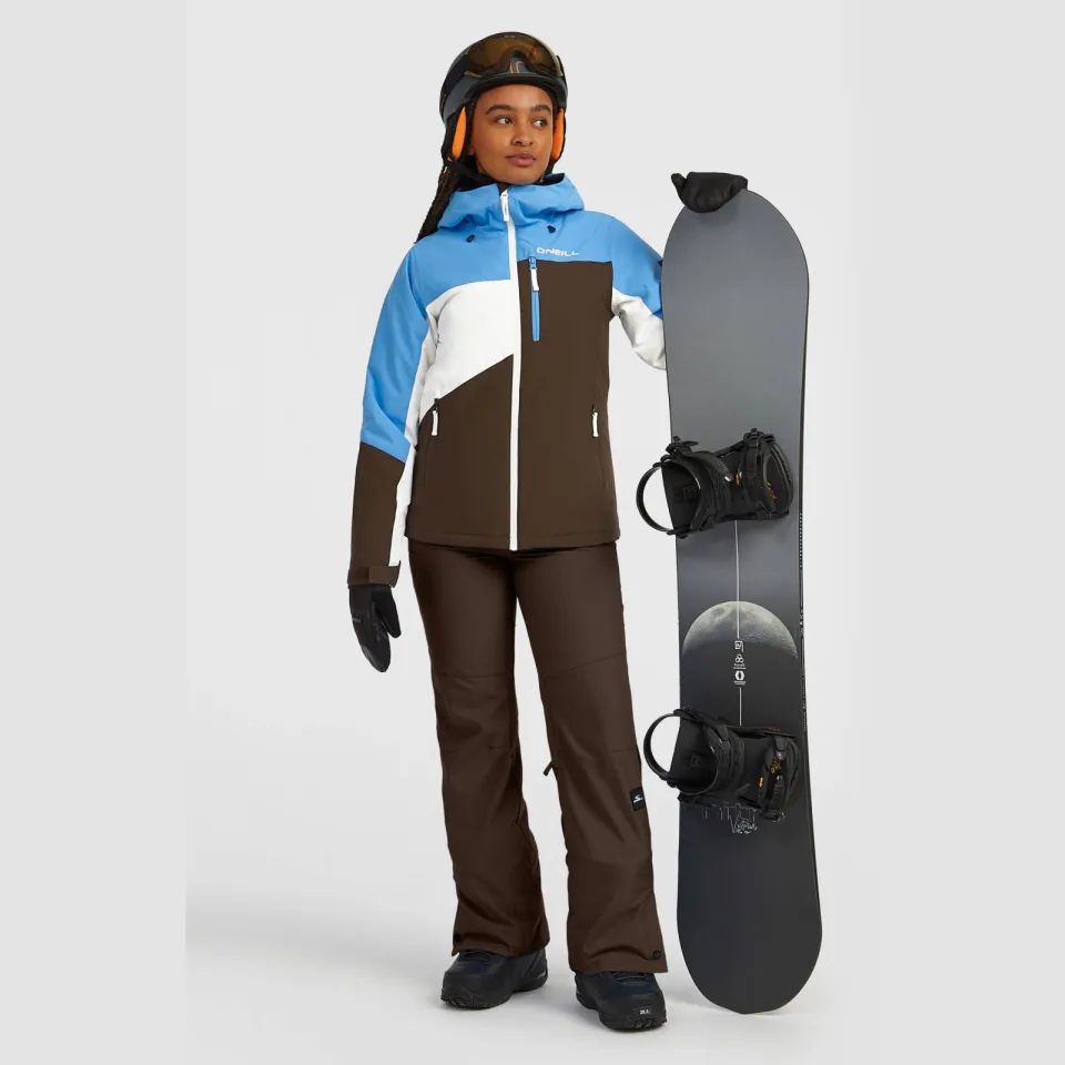 O'Neill ski-jas FWC'Cruz Triple blauw/bruin/ecru, foto 5