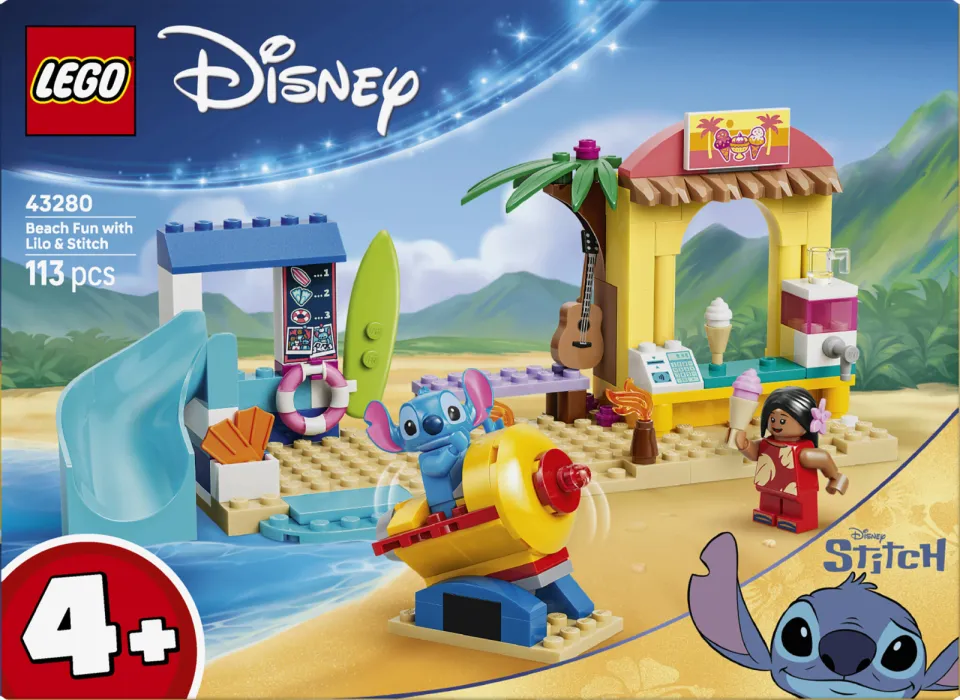 Lego Disney Strandplezier met Lilo en Stitch 43280, foto 4