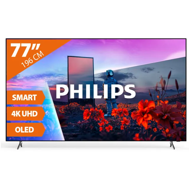 Philips 77OLED811 (2026) - 77 inch - OLED TV grijs, foto 2