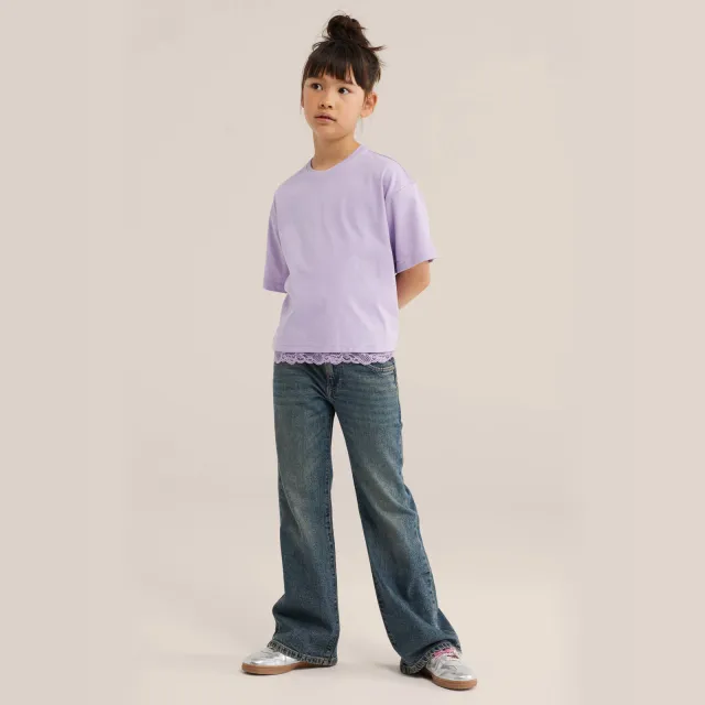 WE Fashion T-shirt lila