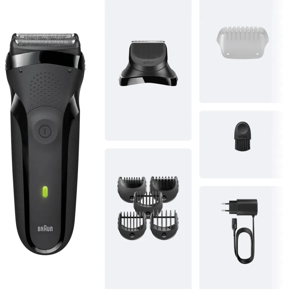 Braun Series 3 300BT elektrisch scheerapparaat zwart