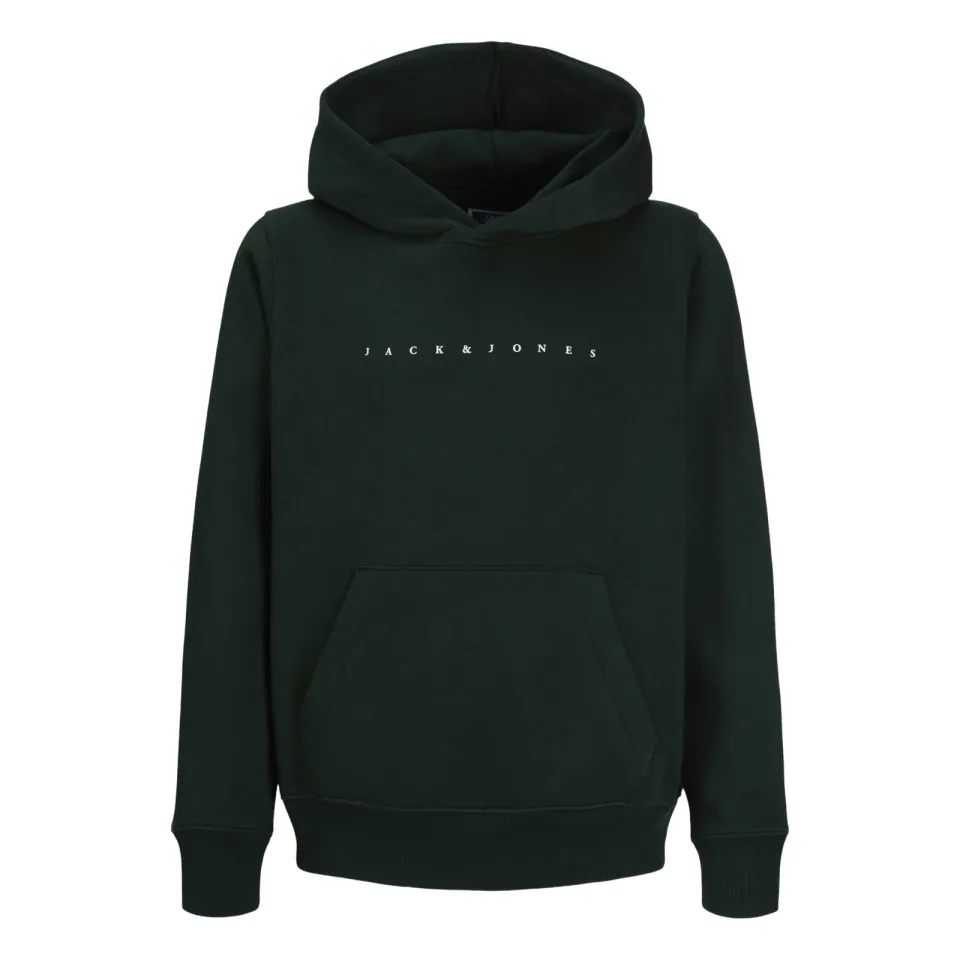 Jack & Jones JUNIOR hoodie - donkergroen, foto 2