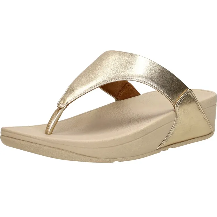 FitFlop Lulu Teenslippers Dames Goud, foto 3