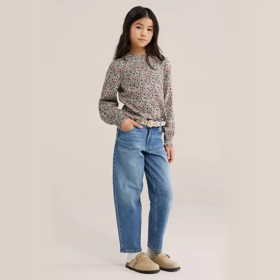 WE Fashion blousetop met print ecru, foto 3