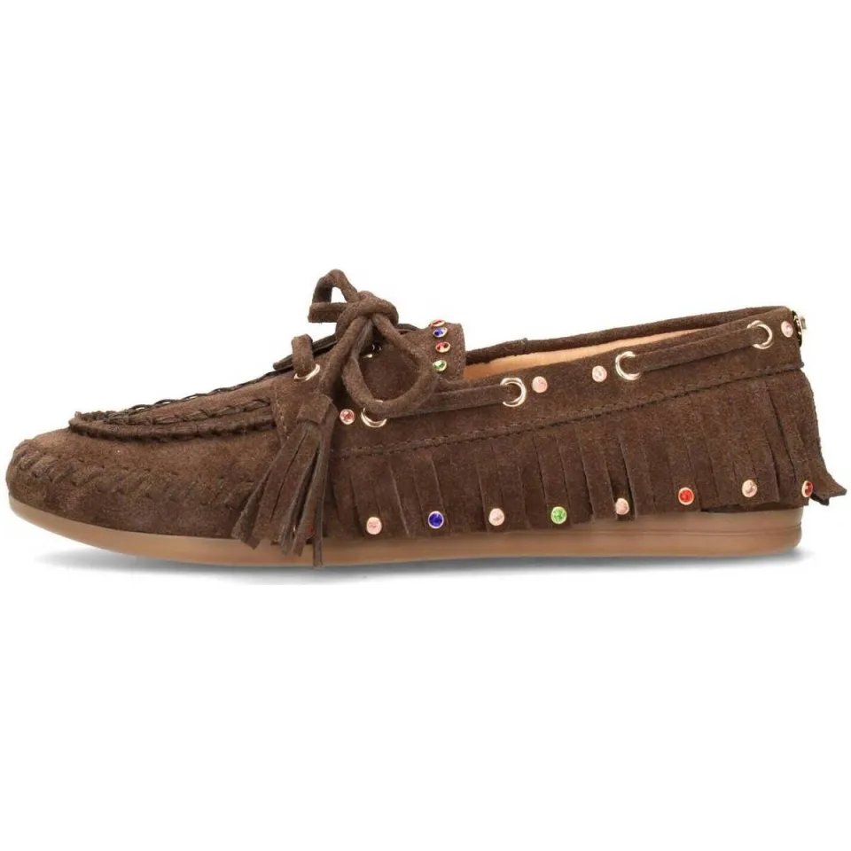 Haboob suède mocassins bruin, foto 2