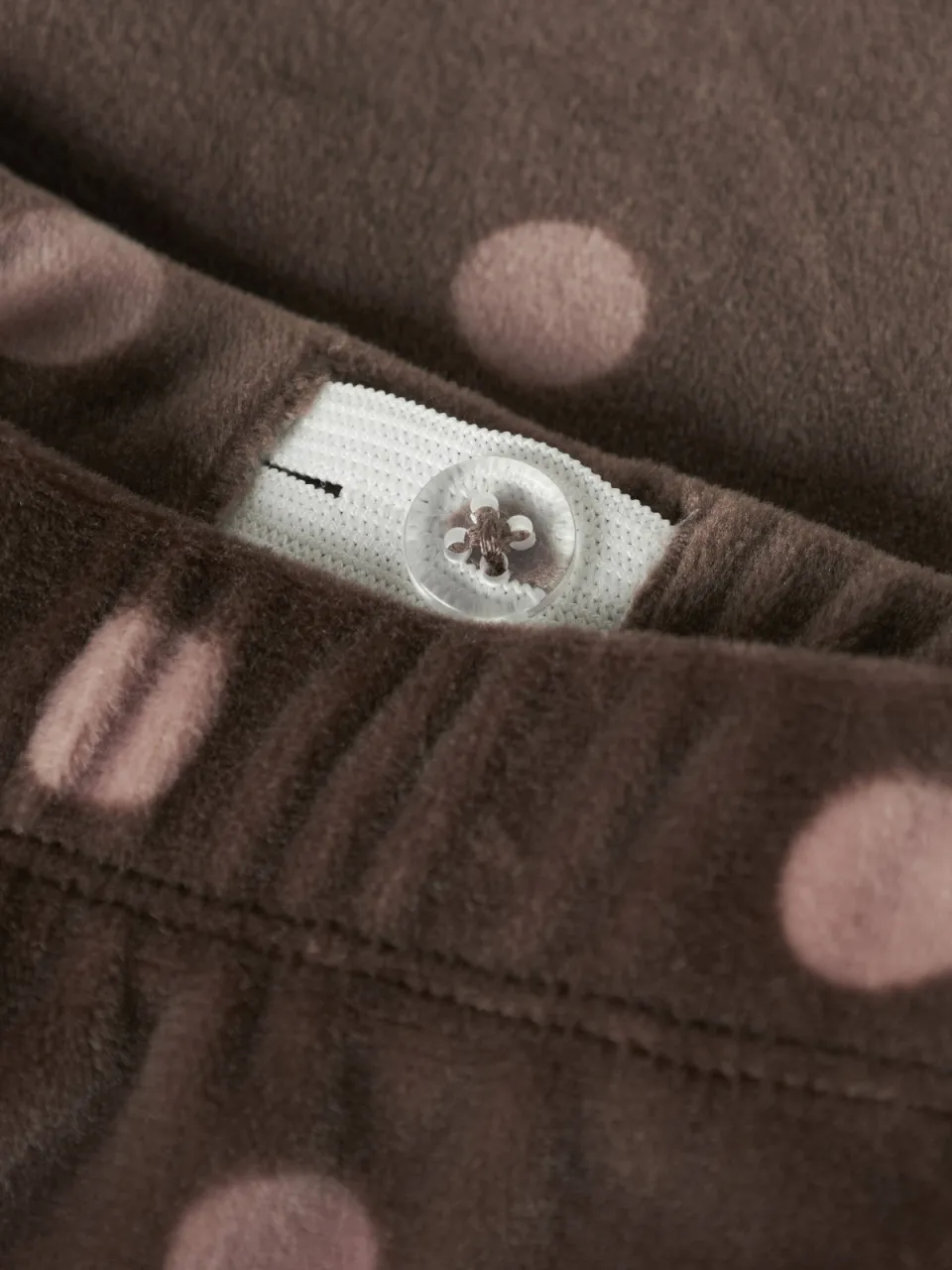 GUPPY MINI flared legging bruin met stippen, foto 2