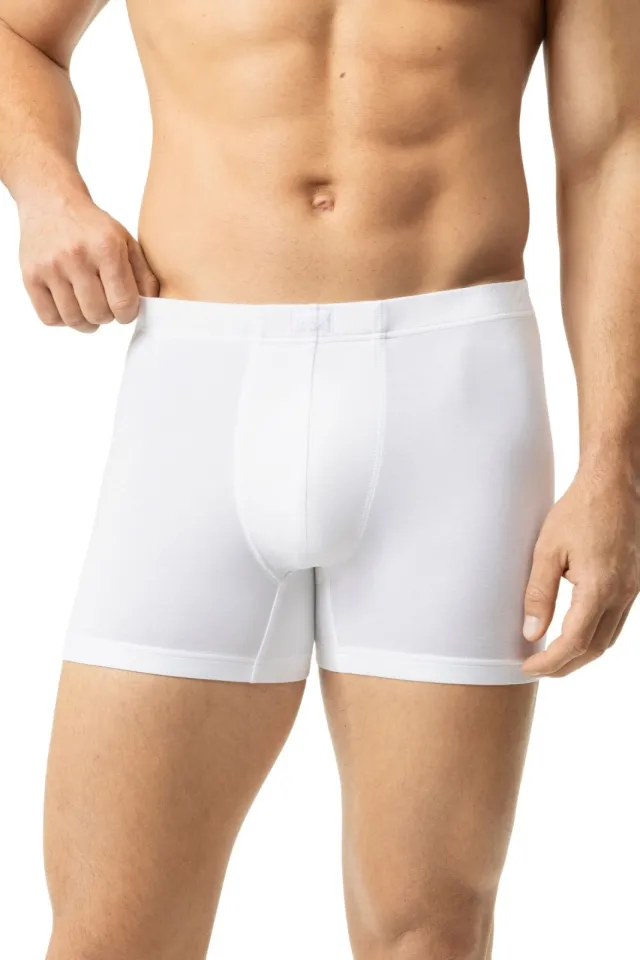 Mey Business Class long shorty boxershort wit, foto 3