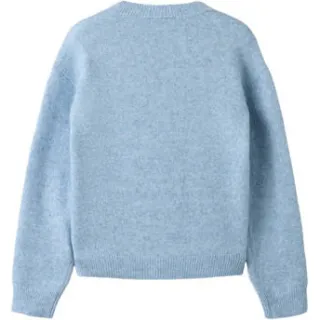 NAME IT KIDS trui met wol - lichtblauw Meisjes Polyester Ronde hals Effen, foto 2