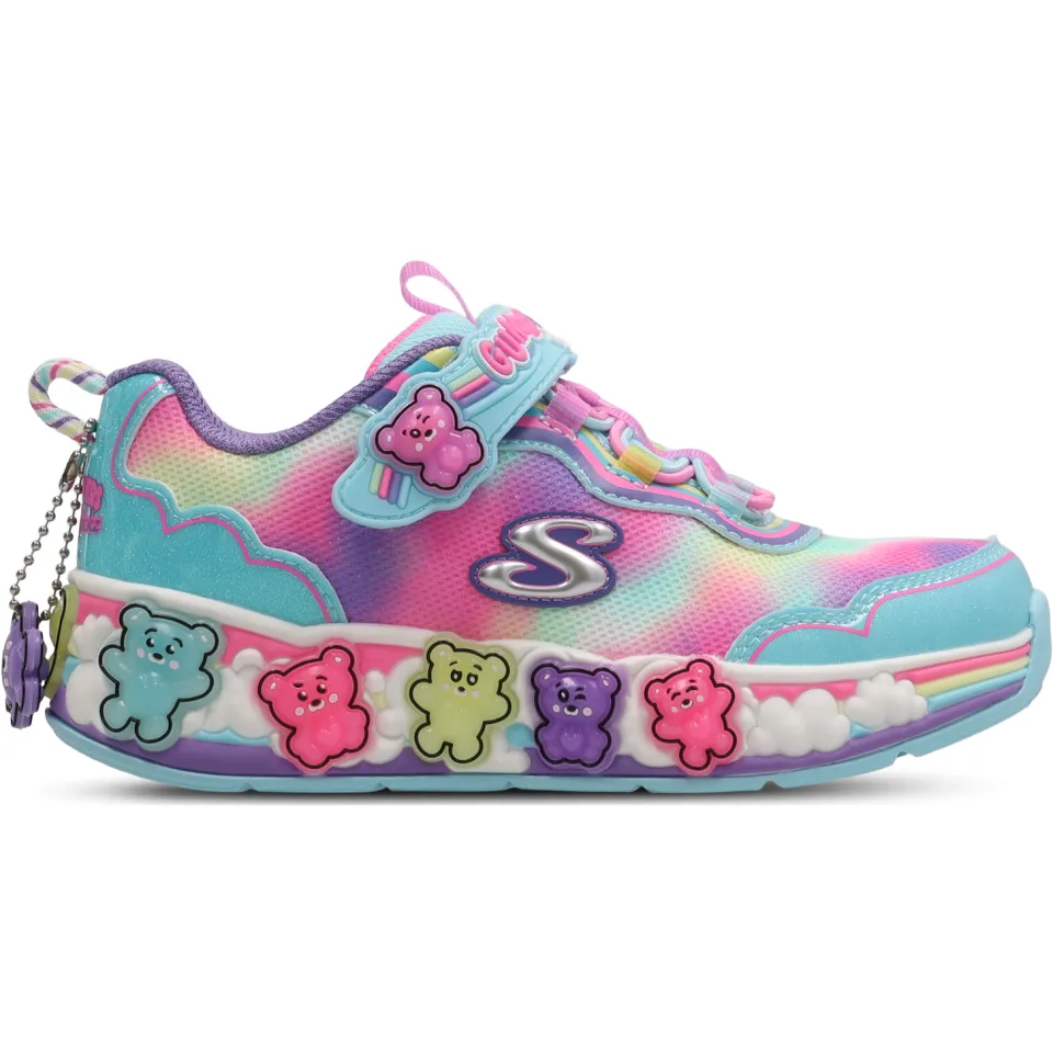 Skechers Gummy Friends peuterschoen meerkleurig Blue