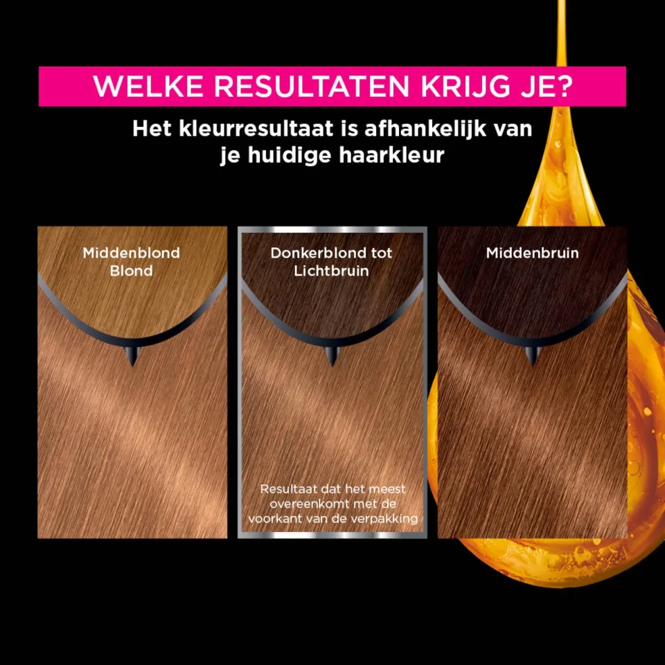 Garnier Olia 7.0 middenblond haarkleuring, foto 2