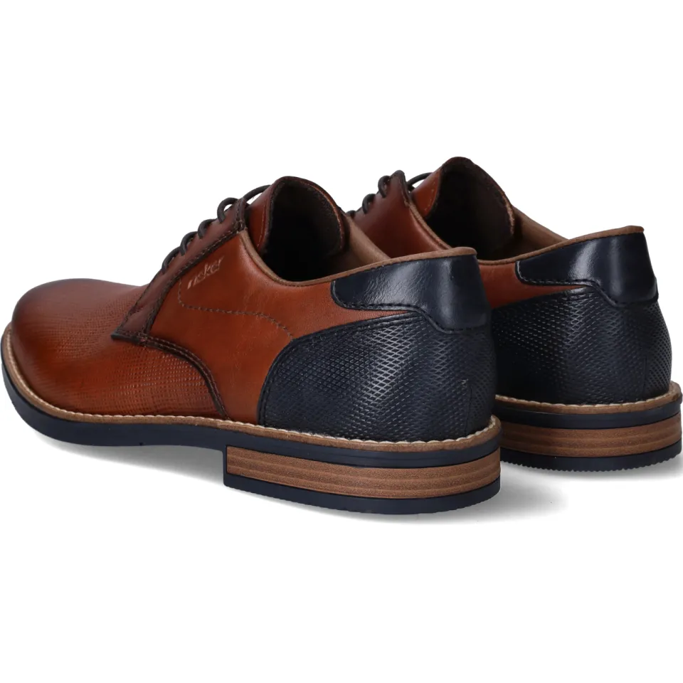 Rieker veterschoen cognac, foto 5