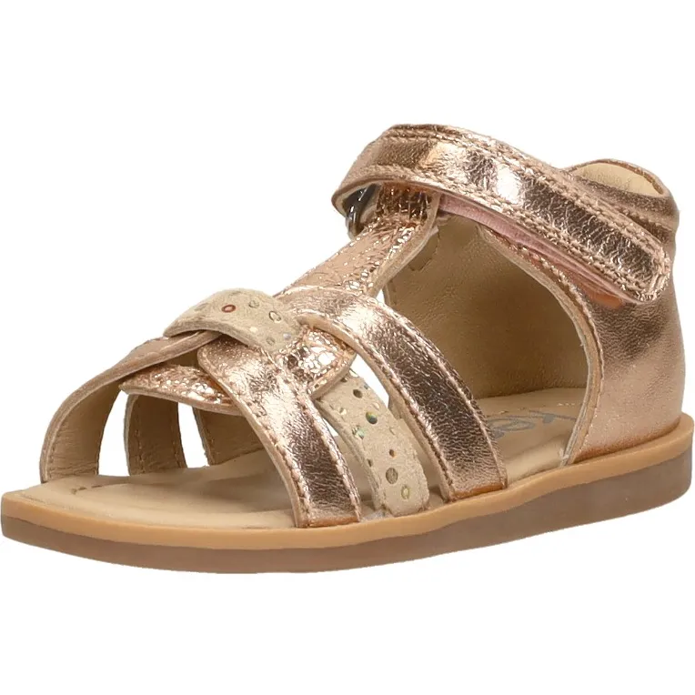 Keq meisjessandalen rosé-goud, foto 3