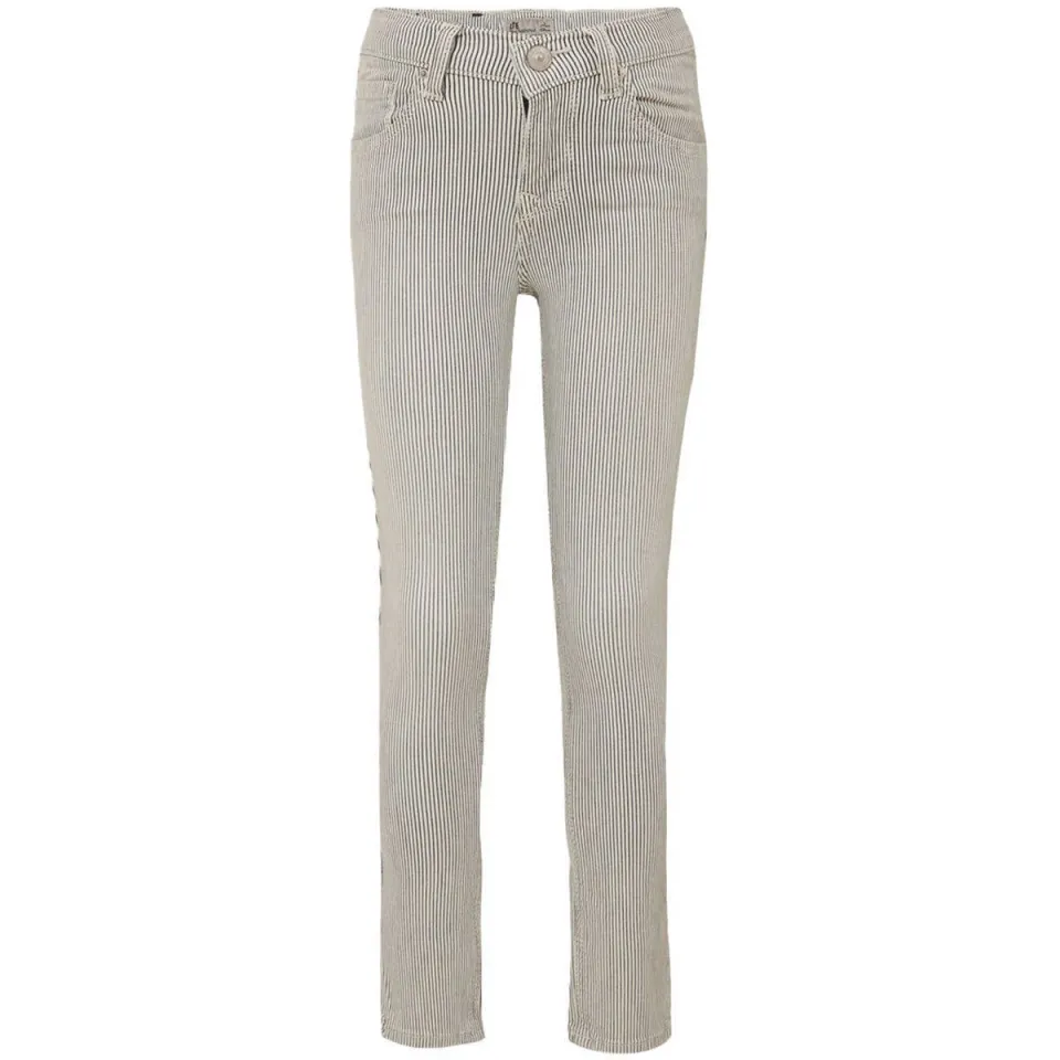 LTB gestreepte skinny jeans AMY bleach line wash, foto 2