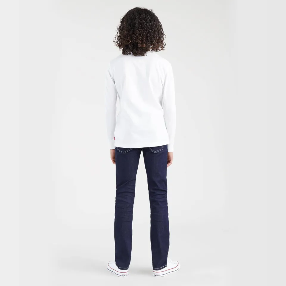 Levi's Kids Batwing longsleeve wit, foto 5
