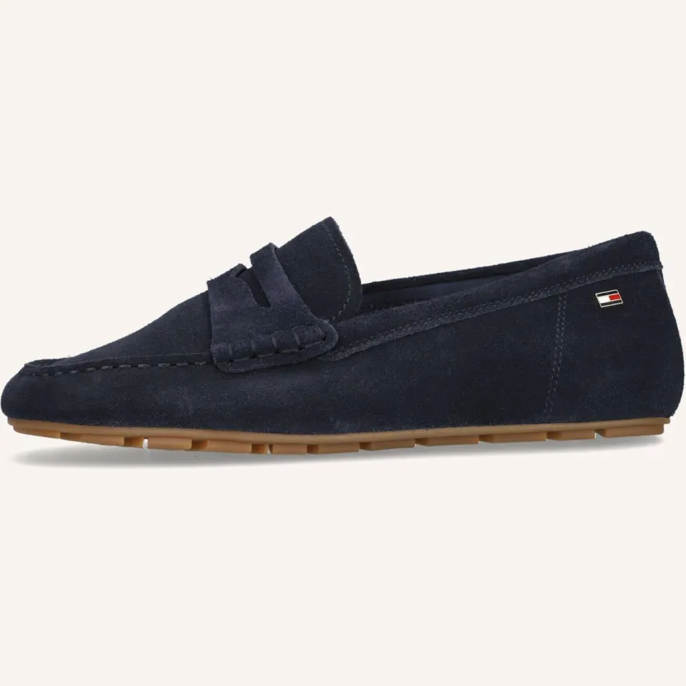 Tommy Hilfiger Loafers Soft Driver Loafer Blauw, foto 6