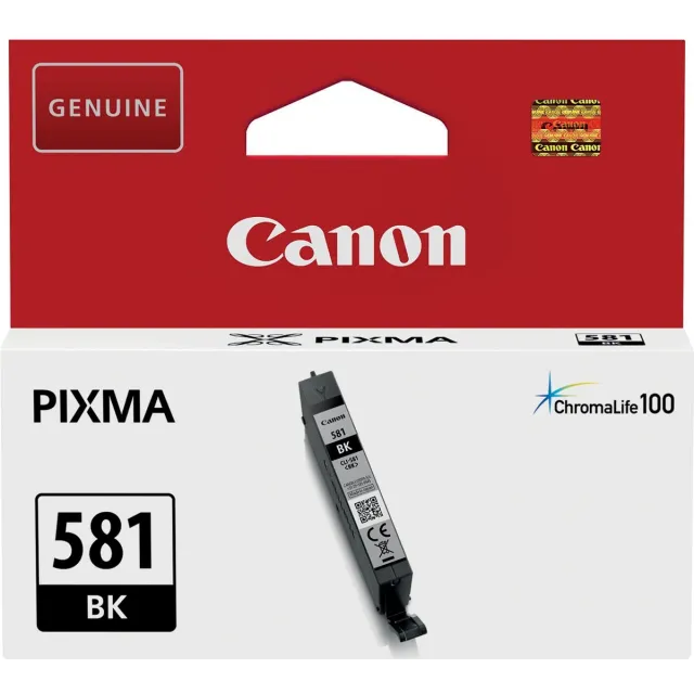 Canon CLI-581BK Cartridge, Zwart