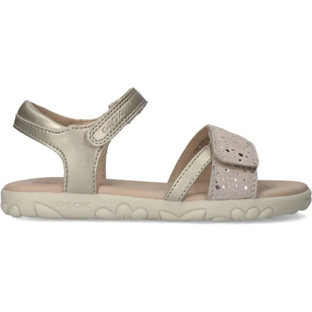 Geox Haiti sandalen goudkleurig