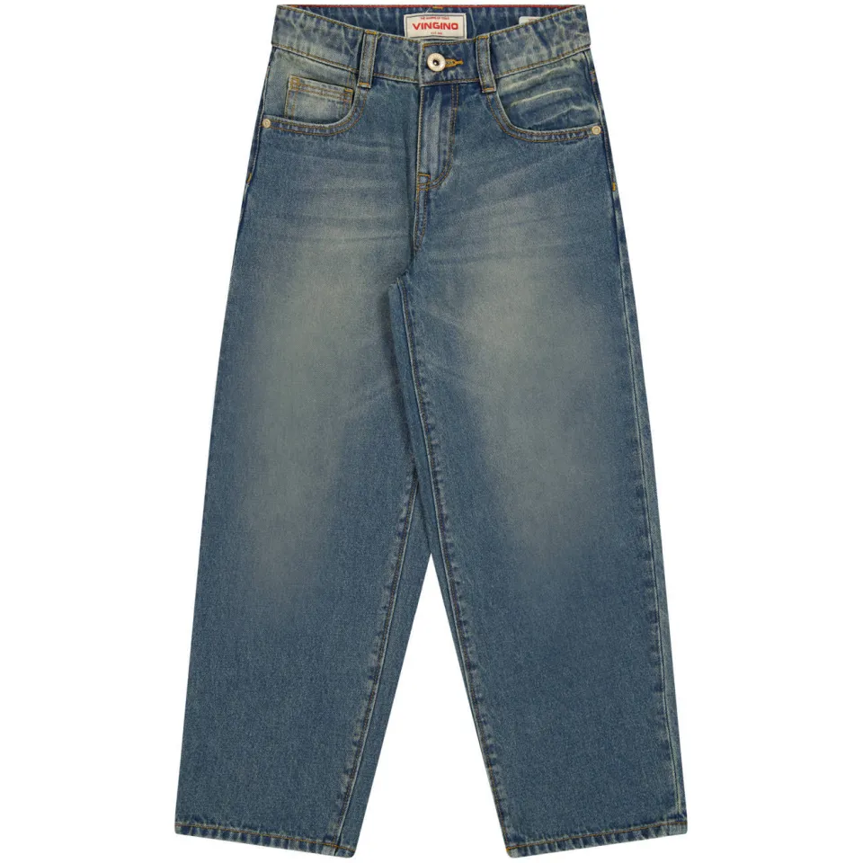 Vingino Kent baggy jeans - medium blue denim, foto 2