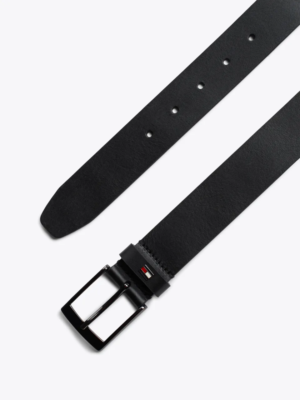 Tommy Hilfiger Adan leren riem zwart, foto 3