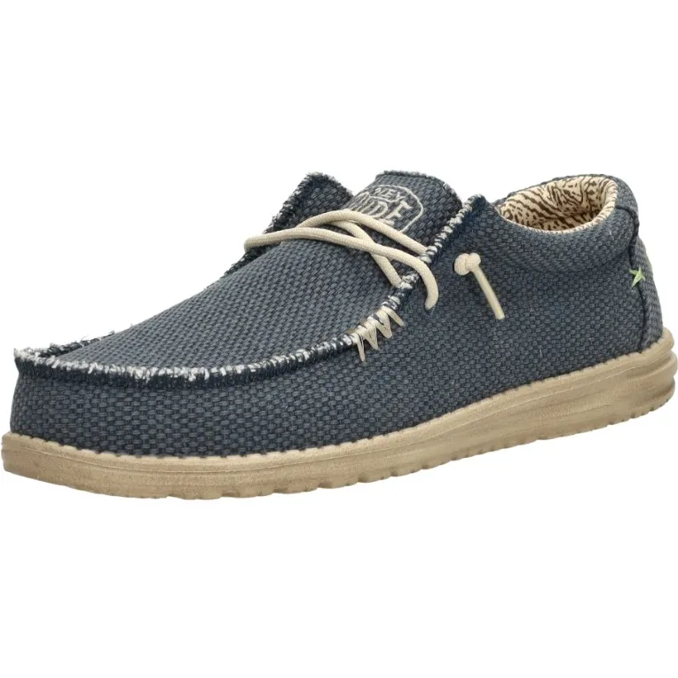 HeyDude Hey Dude Wally Braided instappers blauw, foto 4