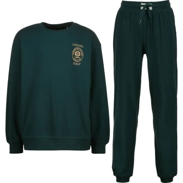 Vingino pyjama met backprint scarab green