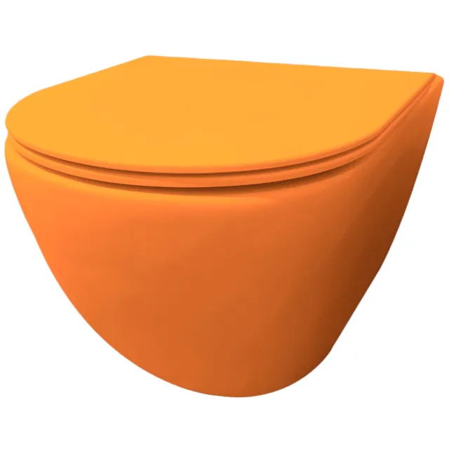 Best Design Morrano wandcloset rimfree oranje