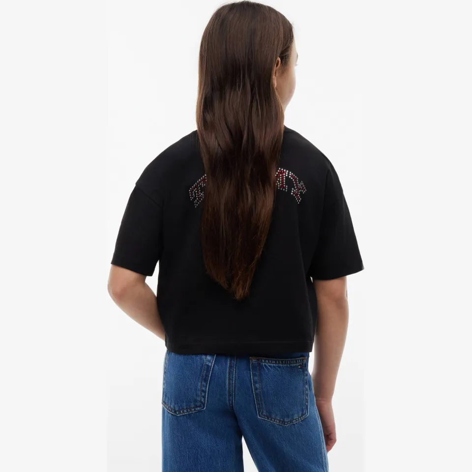 Tommy Hilfiger T-shirt zwart, foto 3