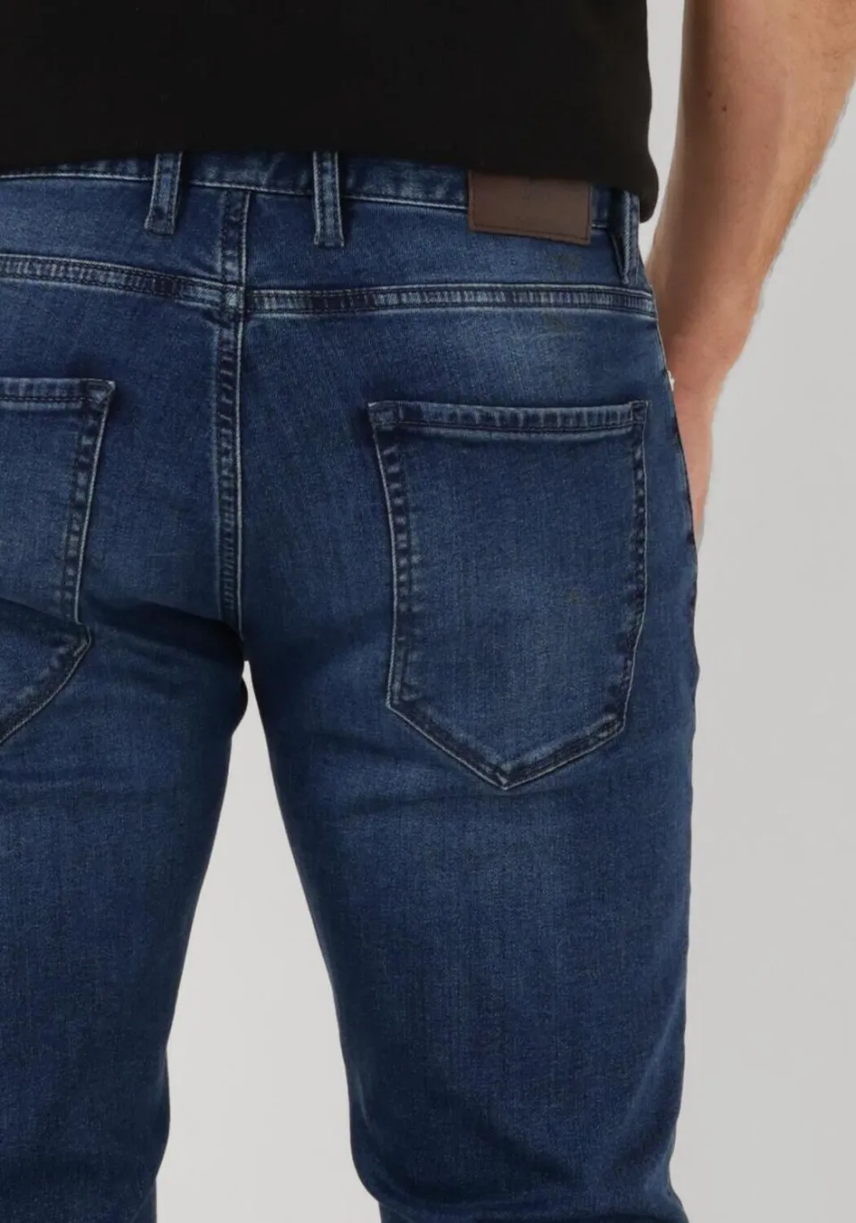 Alberto Heren Jeans 4237 1973 Slim - Donkerblauw, foto 4