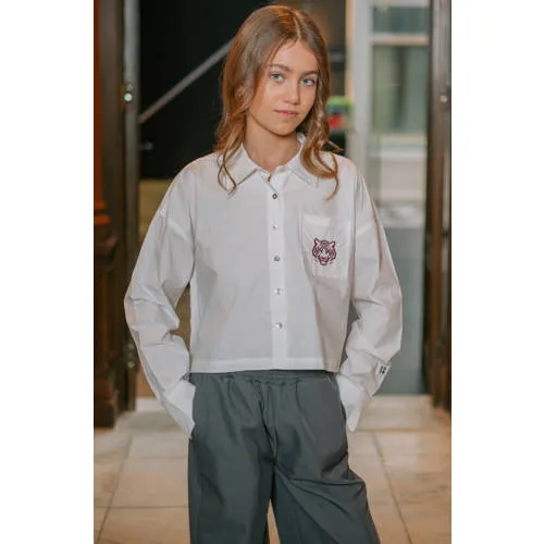 Like Flo Young rechtvallende blouse wit, foto 4