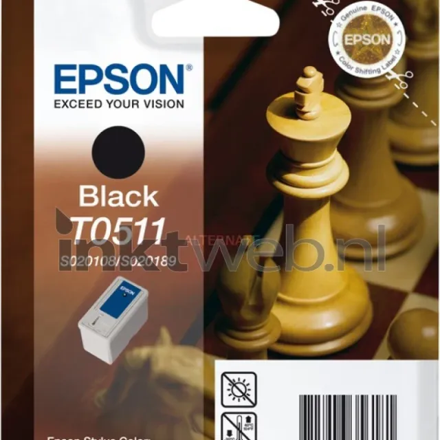 Epson T0511 zwart (Origineel)