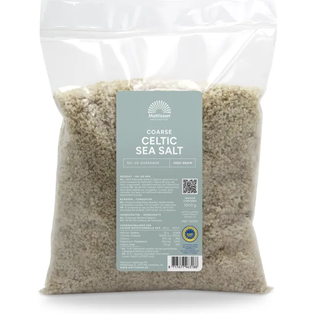 Mattisson HealthStyle Celtic Sea Salt Grof