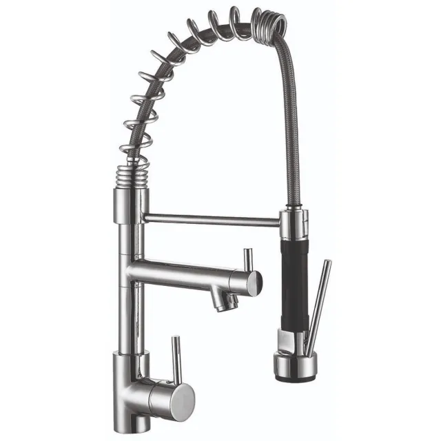 Go by Van Marcke Keukenkraan VMK Go Grand Cuisina 48x13,9x20,3 cm Incl. Mobile Sproeier Chroom