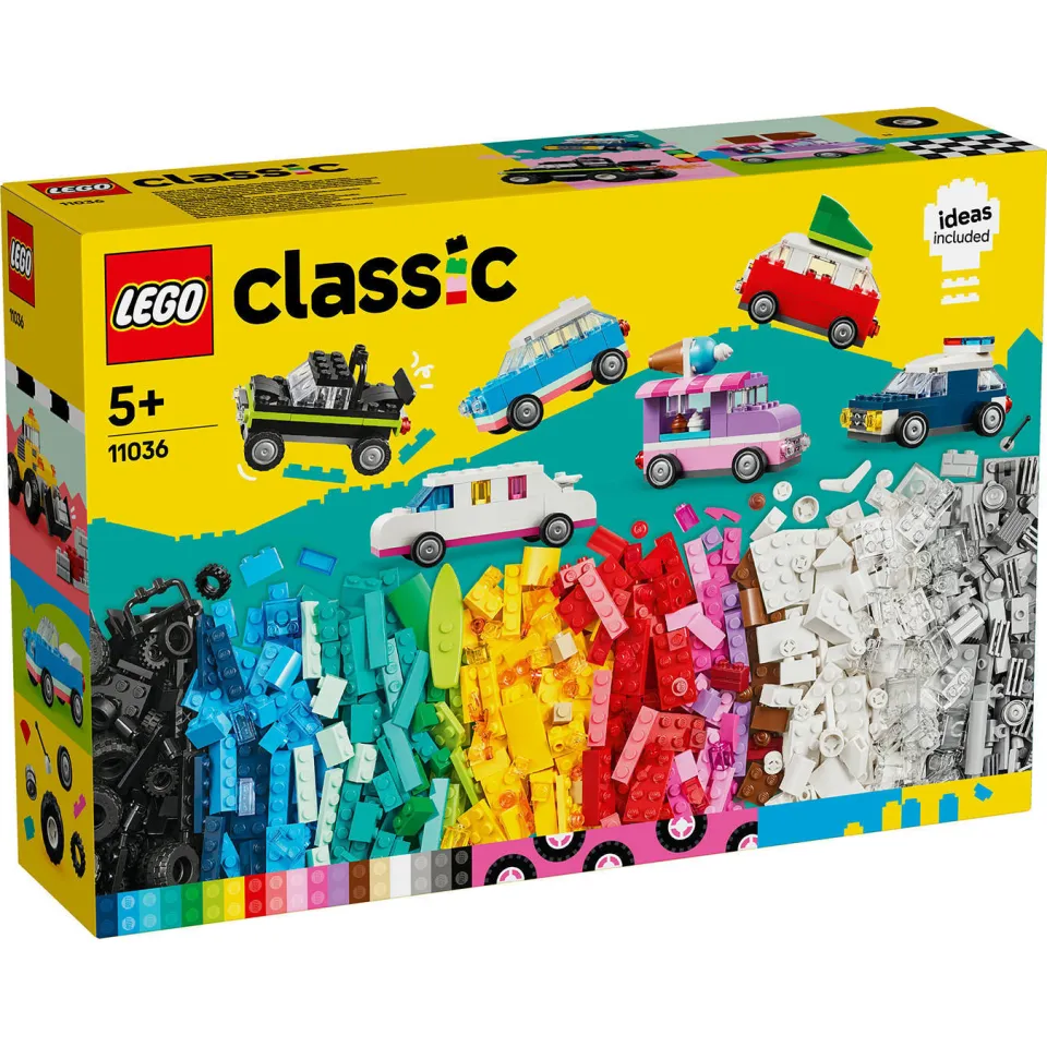 Lego Classic Creatieve voertuigen Bouw- en speelset met Speelgoed Auto 11036, foto 4
