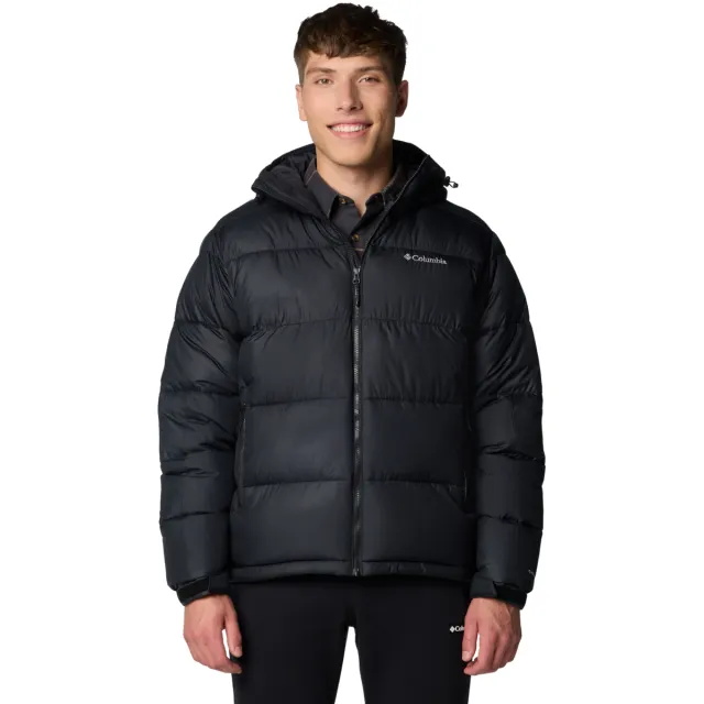Columbia Donsjas Columbia Pike Lake II Hooded Jacket Zwart