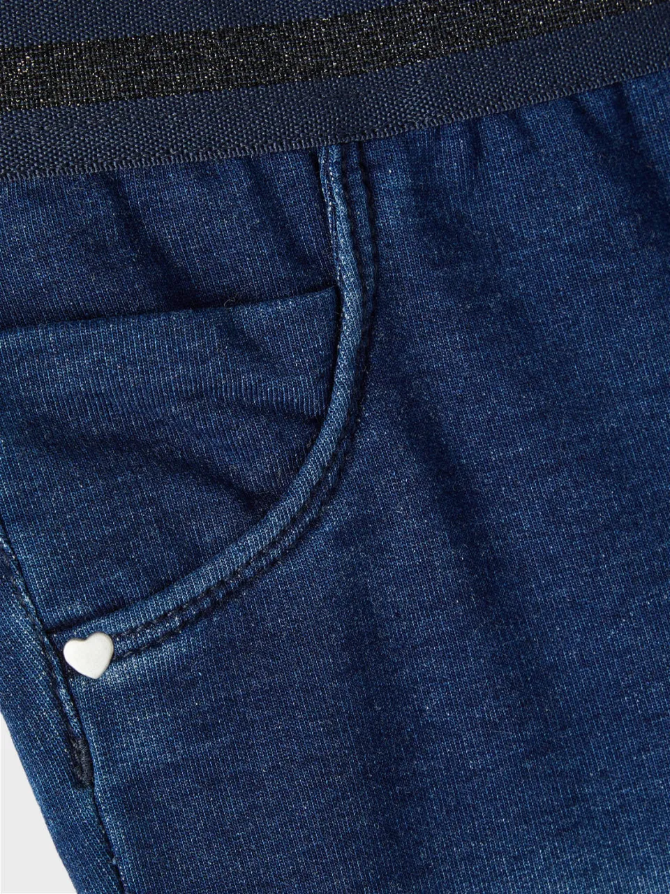 NAME IT MINI NMFSALLI slim fit jeans - donkerblauw, foto 5